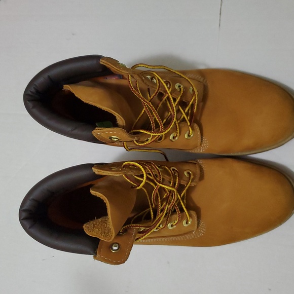 Timberland Tan Leather Suede Lace-up Unisex 6\